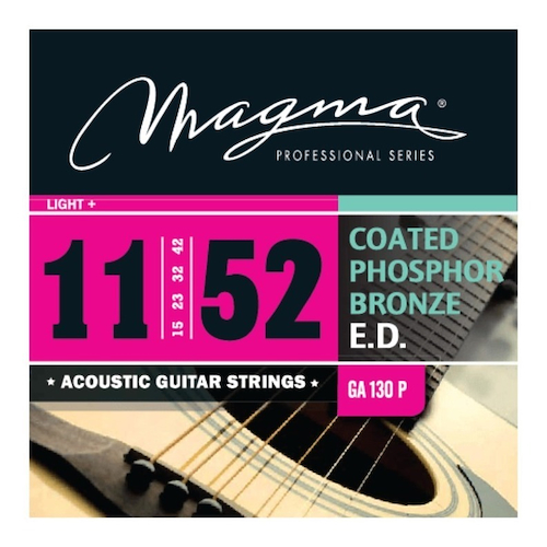 MAGMA GA130P SET String MAGMA Guit-Acust Coated Phos Bron 011