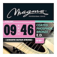 MAGMA GA100P SET String MAGMA Guit-Acust Coated Phos Bron 009