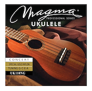 MAGMA UK110NG Set Strings MAGMA UKULELE Hawaiian Concert Ny Gold