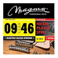 MAGMA GE130N SET Strings MAGMA GUIT-ELEC Nickel P/Steel 009 Cus