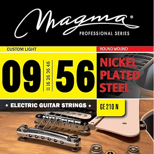 MAGMA GE210N SET Strings MAGMA GUIT-ELEC Nickel P/Steel .009 7C