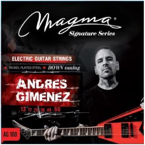 MAGMA AG100 SET Strings MAGMA GUIT-ELEC SIG SERIES A. GIMENEZ