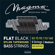 MAGMA BE505NB SET String MAGMA ELEC-BASS Flat Black Nylon 053 5 Strings