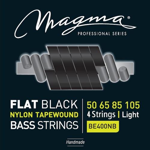 MAGMA BE400NB SET String MAGMA ELEC-BASS Flat Black Nylon 050