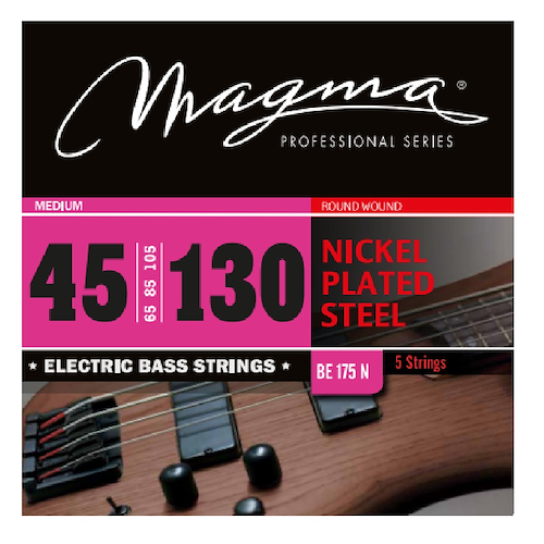 MAGMA BE175N SET String MAGMA BAJO-ELEC Nickel P/Steel 045 5C M