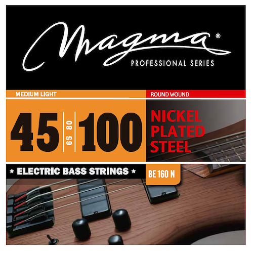 MAGMA BE160N SET Strings MAGMA BAJO-ELEC Nickel P/Steel .045 ML