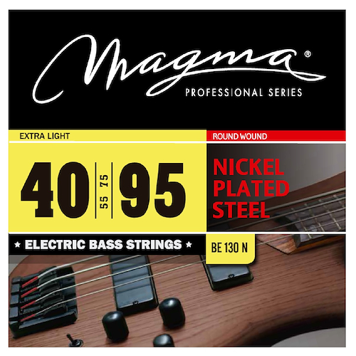 MAGMA BE130N SET Strings MAGMA BAJO-ELEC Nickel P/Steel .040 EX