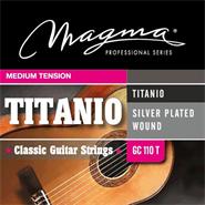 MAGMA GC110T SET Strings MAGMA GUIT-CLAS TITANIO Med Tension
