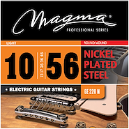 MAGMA GE220N SET Strings MAGMA GUIT-ELEC Nickel P/Steel .010 7C