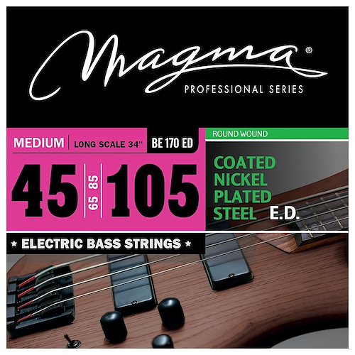 MAGMA BE170ED SET Strings MAGMA BAJO-ELEC E.D. Coated .045 M
