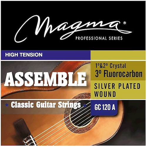 MAGMA GC120A SET Strings MAGMA ASSEMBLE GUIT-CLAS High Tension