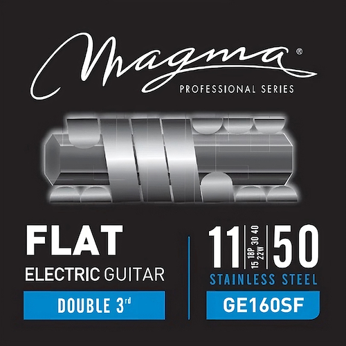 MAGMA GE160SF SET Strings MAGMA GUIT-ELEC S.S. FLAT .011