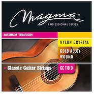 MAGMA GC110D SET Strings MAGMA Guit-clas Dorada Media tension