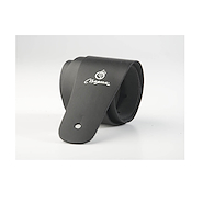 MAGMA SMB01 Correa Magma lisa cuero negro con logo