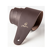 MAGMA SMB02B. Correa Magma lisa cuero marron con logo p / Bajo