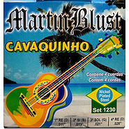 MARTIN BLUST 1230 Encordado Cavaquinho Nickel
