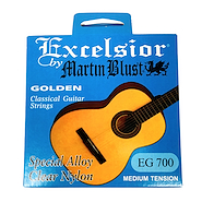 MARTIN BLUST EG700 Encordado para Guitarra Clásica EXCELSIOR GOLDEN