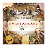 MEDINA ARTIGAS 011270 SET STRINGS CUATRO VENEZOLANO MED.ART. NYLON/BLACK