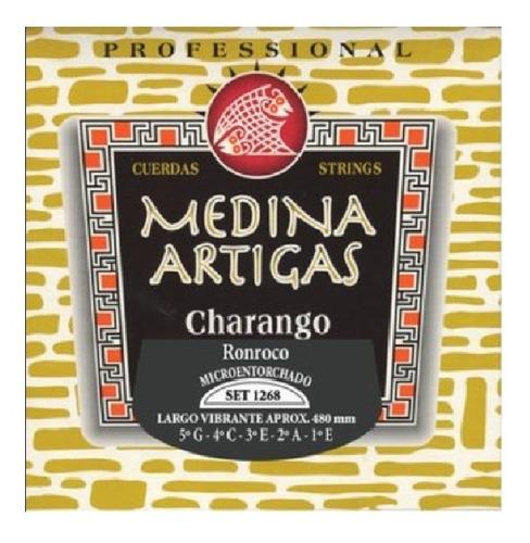 MEDINA ARTIGAS 011268 SET STRINGS RONROCO MED.ART 