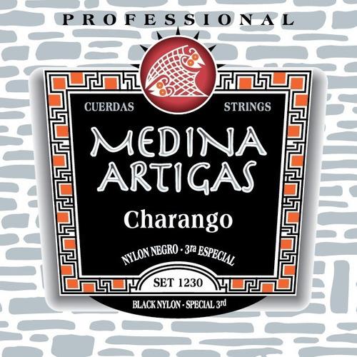 MEDINA ARTIGAS 011230 SET STRINGS CHARANGO MED.ART NYLON T/3° ESPECIAL
