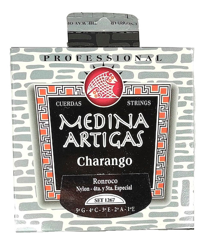 MEDINA ARTIGAS 011267 SET STRINGS  CHAR/RONROCO NYLON 4º,5º ESP