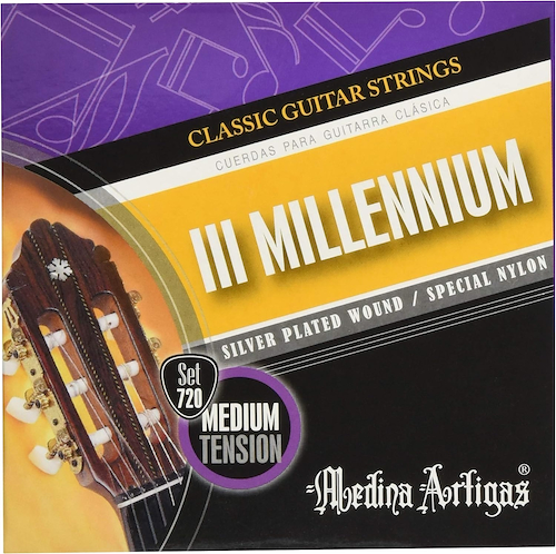 MEDINA ARTIGAS 010720 SET STRINGS GUIT-CLAS MED ART III MILENIUM Series.