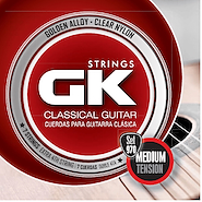 MEDINA ARTIGAS 010970 SET STRINGS. G-K GUIT-CLAS CAJA ROJA DOBLE 4º.