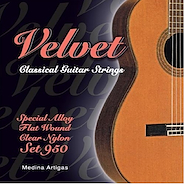 MEDINA ARTIGAS 010950 SET STRINGS GUIT-CLAS VELVET ENTORCHADO/LISO