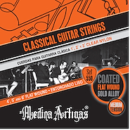 MEDINA ARTIGAS 010550 Set strings Med Art Class Guitar Coated Naranja