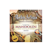 MEDINA ARTIGAS 011400D SET STRINGS. MANDOLIN MED. ART. DORADO 8C.