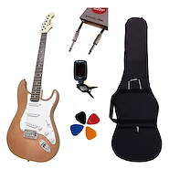 NEWEN ST NW FCAP Guitarra Electrica Stratocaster. Funda. Cable. Afinador. Pua