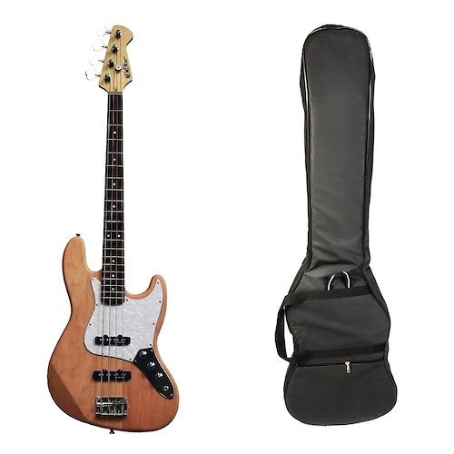 NEWEN JBNW+F Bajo Electrico Jazz Bass. Funda Acolchada