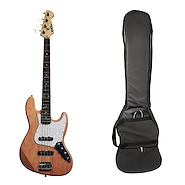 NEWEN JBNW+F Bajo Electrico Jazz Bass. Funda Acolchada