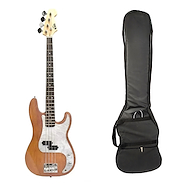 NEWEN PRNW+F Bajo Electrico Precision. Natural. Funda Acolchada