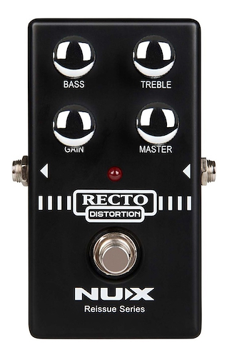 NUX RECTO DISTORTION Pedal de efecto REISSUE SERIES