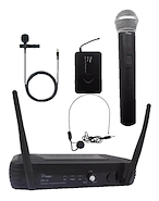 PARQUER WR-15FULL MICROFONO UHF + TRANS PORTABLE y CORBATERO