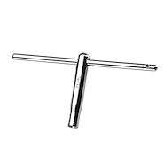 PEARL K-030 H Llave de afinar | High Tension | Barra de giro larga | Croma
