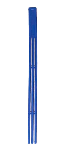 TONKA PLGCAS3D BL Baqueta / Golpeador caseta de 3 dientes. Azul