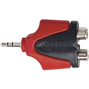 PROEL AT128PRO Adaptador profesional conector estereo plug 3,5mm> 2 RCA, fa