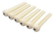 REDTONE ABP 06 Pin para acustica, color hueso con punto blanco, plastico -