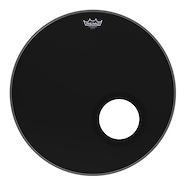 REMO P3-1022-ES-DM Parche |  22"  |  PowerStroke 3 Ebony  |  Negro   |  1 capa