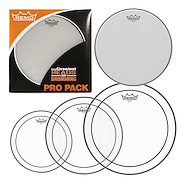 REMO PP-0110-PS Set de parches  |  4 parches  |  Pinstripe clear 10