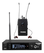 ROSS PA FUM-001 Sistema  Monitoreo |  Intraural | Profesional | UHF Frecuenc