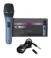 ROSS PA FM-138 V2 Microfono | Vocal | Dinamico | Blister |Superc | 60Hz a 14kH