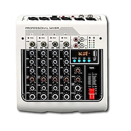 ROSS PA MX400 Mixer | 4 canales | XLR/TRS | Bluetooth | Reproductor USB |