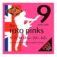 ROTOSOUND R 9 NIQUEL 09-42 ROTO PINKS Encordado Electrica