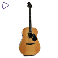 SAMICK D-2 N PSY Guitarra electro-acústica 6 cuerdas serie REGENCY.
Cuerpo D