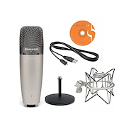 SAMSON C03UPK Microfono | USB | de estudio | Condenser | Multipatron | 40H