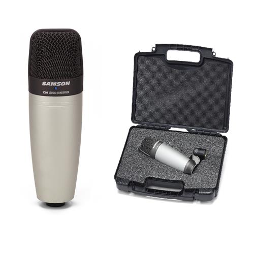 SAMSON C01 Microfono | de estudio | Condenser | Cardoide | 40Hz a 18kHz