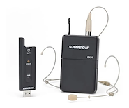 SAMSON XPD2BDE5 Sistema Inalambrico Transmisor Headset DE5 color piel + USB